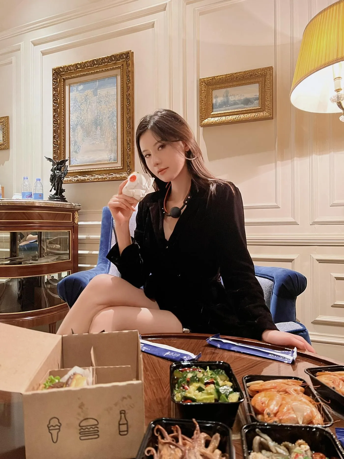 就是阿朱啊 – NO.07 5月微密圈 紫色纱裙美人鱼[23] [40P]插图5